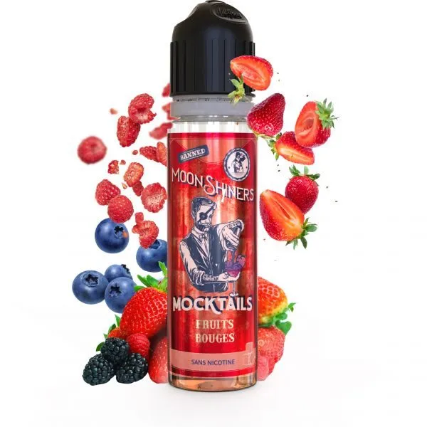 E-liquide Fruits Rouges 50ml – Mocktails / Moonshiners / Le French Liquide