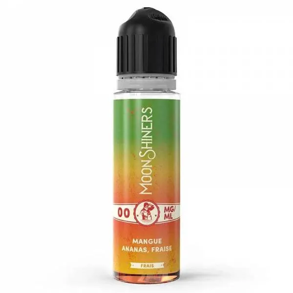 E-liquide Mangue, Ananas, Fraise 50ml – Moonshiners / Le French Liquide
